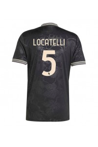 Juventus Manuel Locatelli #5 Jalkapallovaatteet Kolmaspaita 2025-26 Lyhythihainen